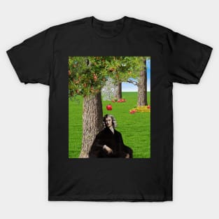 Isaac Newton Apple Tree [remake] T-Shirt